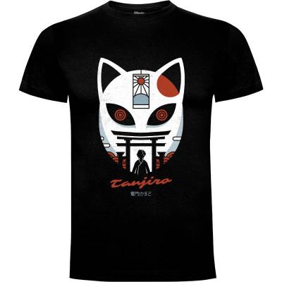 Camiseta Tanjiro Mask - Camisetas Logozaste