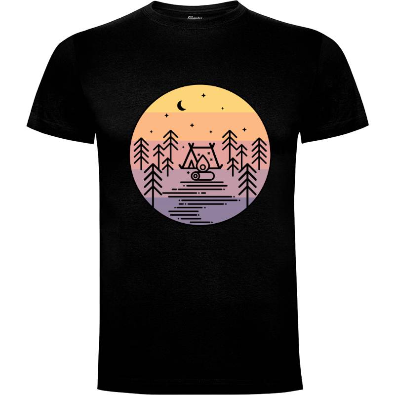 Camiseta Sunset Camping