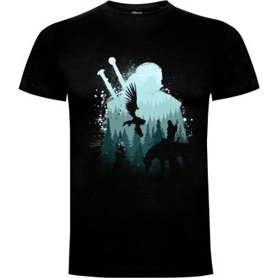 Camiseta Witcher Huntsman - Camisetas Rocketmantees