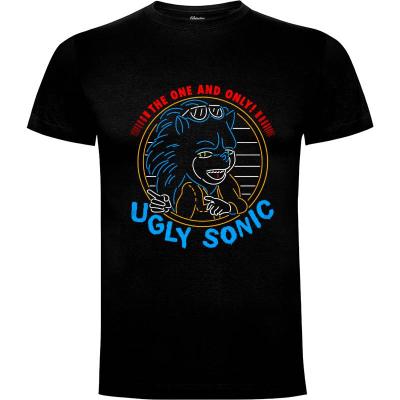 Camiseta Ugly Sonic - Camisetas Gamer