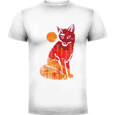 Camiseta Wild is the Fox - Camisetas Naturaleza