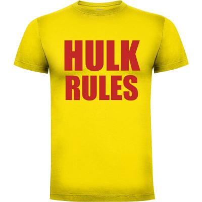 Camiseta Hulk Rules - Camisetas Series TV