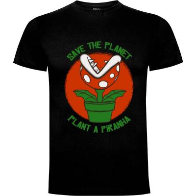 Camiseta Save the planet - Camisetas Melonseta