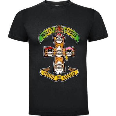 Camiseta Appetite for bananas - Camisetas Gamer
