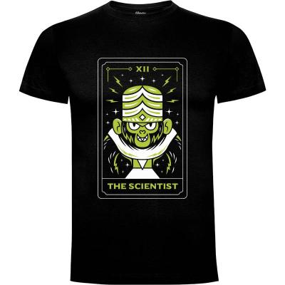 Camiseta Scientist Monkey Tarot Card - Camisetas Logozaste