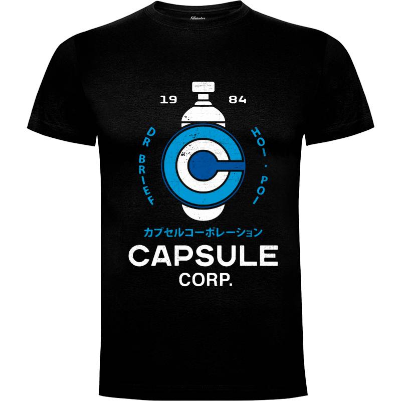 Camiseta Capsule Corp Hoi Poi