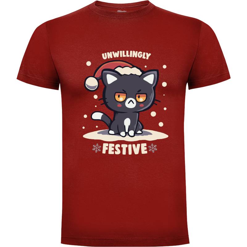 Camiseta Unwillingly Festive