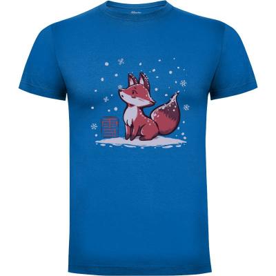 Camiseta Winter Snow Fox - Camisetas Naturaleza