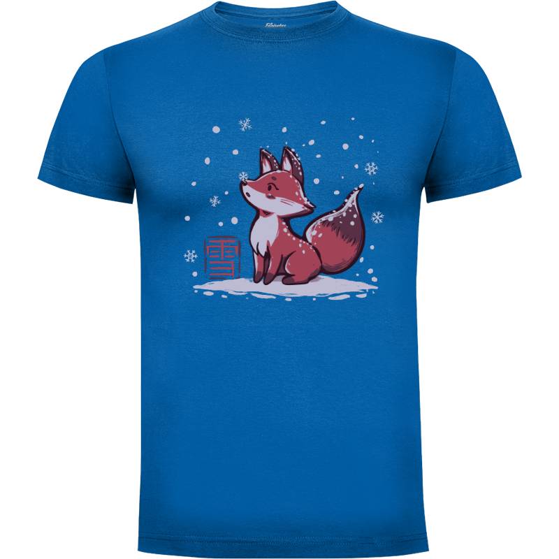 Camiseta Winter Snow Fox