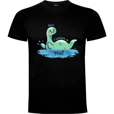 Camiseta Nessie Believes in You - Camisetas Con Mensaje