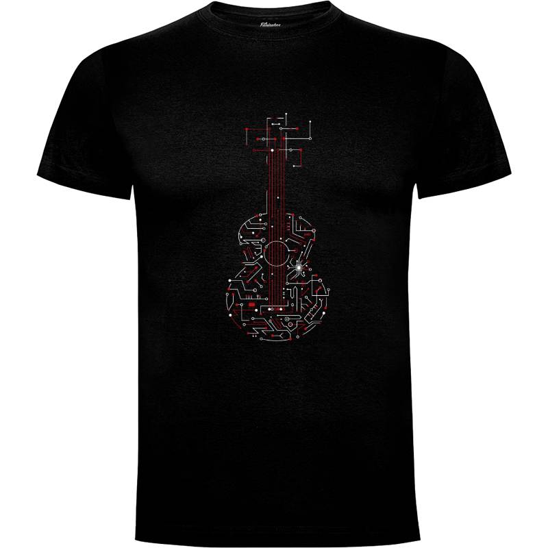 Camiseta Electrical network guitar 2