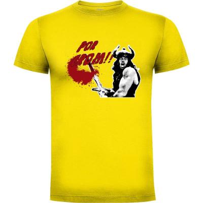 Camiseta Conan el Bárbaro - Por Crom - Camisetas De Los 80s