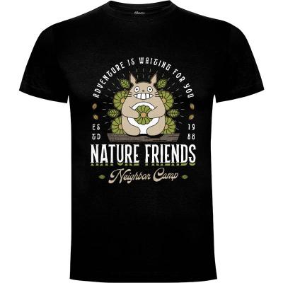 Camiseta Nature Neighbor Camp - Camisetas Logozaste