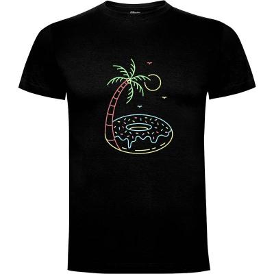 Camiseta Summer Vacation at Donut Beach - Camisetas Verano