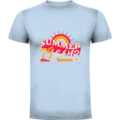 Camiseta Summer Camp - Camisetas Graciosas