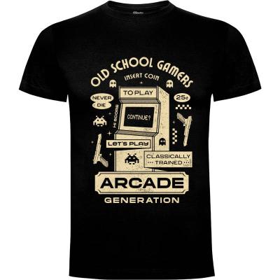 Camiseta Arcade Gamers - Camisetas vader