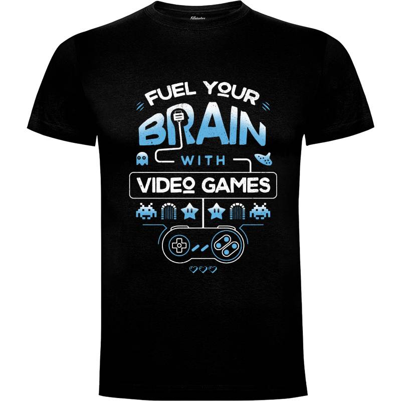 Camiseta Fuel Your Brain