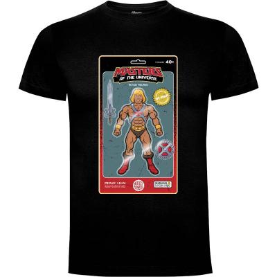Camiseta heman action figure - Camisetas De Los 80s