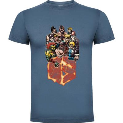 Camiseta fighter leage - Camisetas Gamer
