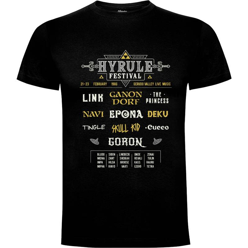 Camiseta Hyrule Festival