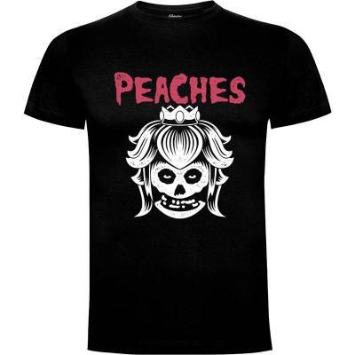 Camiseta Horror Punk Peaches - Camisetas Logozaste