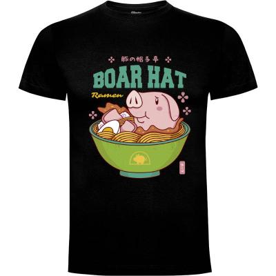 Camiseta The Boar Hat Ramen - Camisetas Logozaste