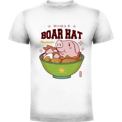 Camiseta Boar Hat Ramen - Camisetas Logozaste