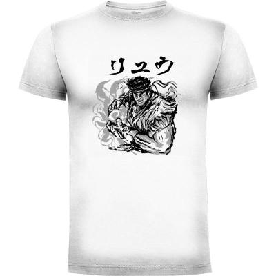 Camiseta Ansatsuken Warrior - Camisetas Gamer