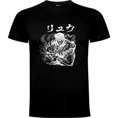 Camiseta Ansatsuken Warrior - Shadow - Camisetas Gamer