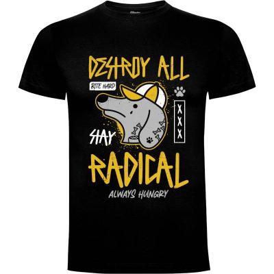 Camiseta Radical Dachshund - Camisetas Logozaste