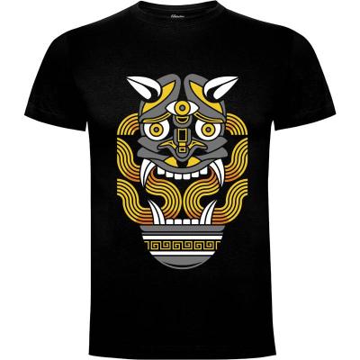 Camiseta Geometric Oni Ramen - Camisetas Logozaste