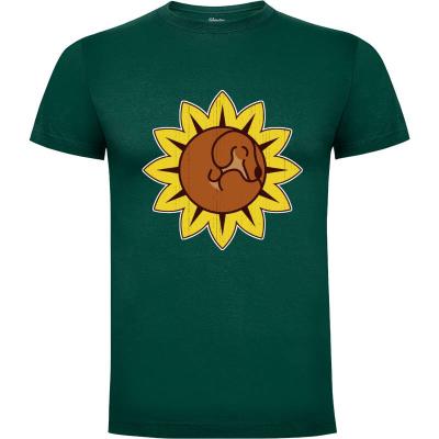Camiseta Teckel Flower - Camisetas Originales