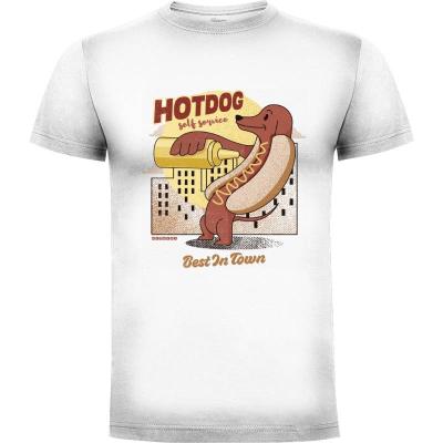 Camiseta Hot Dog Self Service - Camisetas Originales