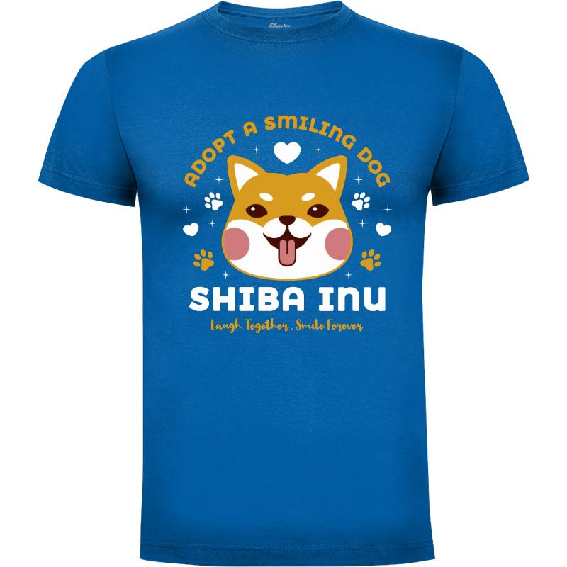Camiseta Adopt A Smiling Shiba Inu