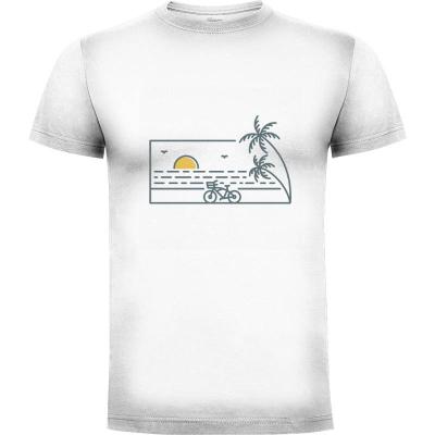 Camiseta Bike to the Beach - Camisetas Naturaleza