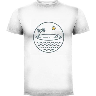 Camiseta Surfing in Summer - Camisetas Vektorkita