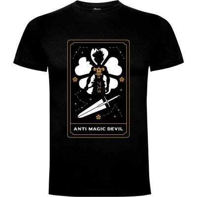 Camiseta Anti Magic Devil Tarot Card - Camisetas logo
