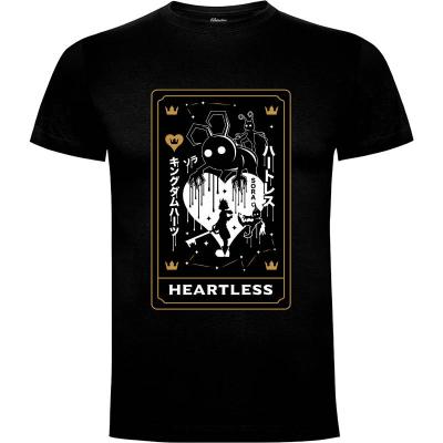 Camiseta Heartless Tarot Card - Camisetas Gamer