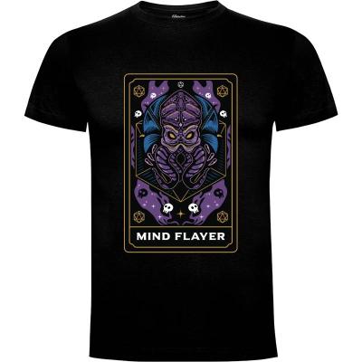 Camiseta Mind Flayer Tarot Card - Camisetas Gamer
