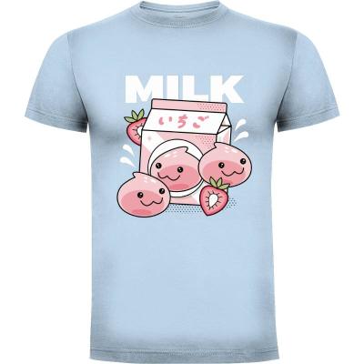 Camiseta Poring Strawberry Milk - Camisetas Gamer
