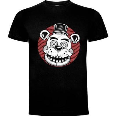 Camiseta Robot Bear Freddy - Camisetas Gamer