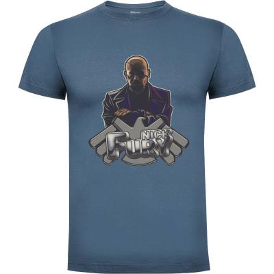 Camiseta Nick Fury - Camisetas Sambuko