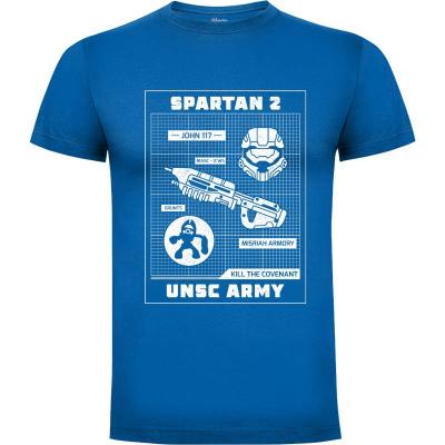 Camiseta MA5C Blueprint - Camisetas Gamer