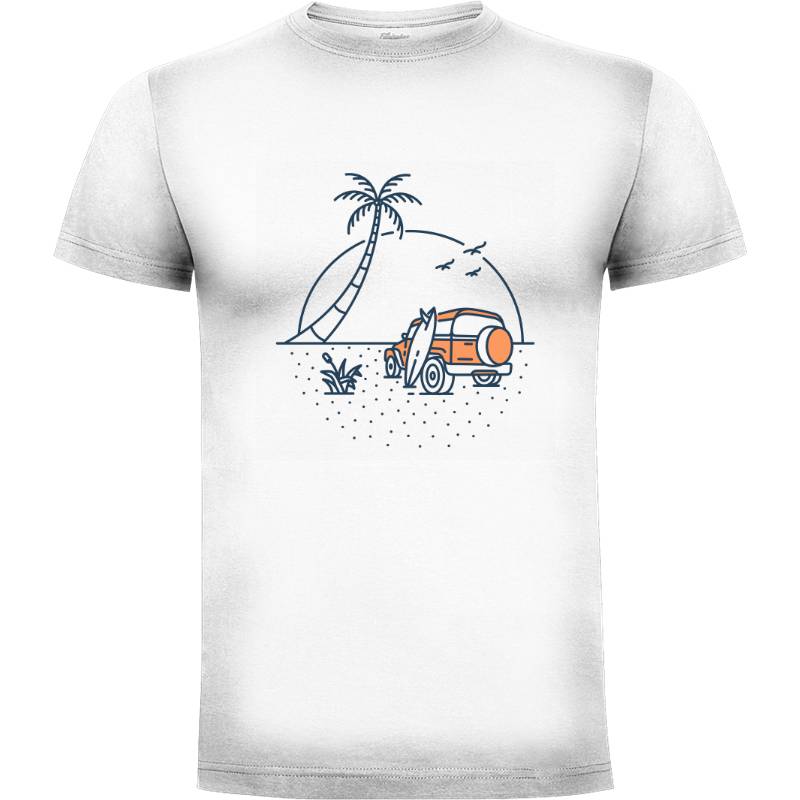 Camiseta Summer Vacation on the Beach 1