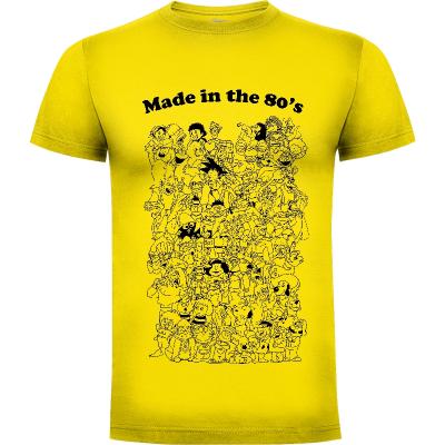 Camiseta made in the 80s - Camisetas Dibujos Animados