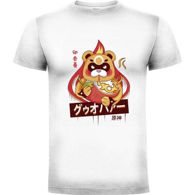 Camiseta Pyro God Bear Spicy Powers - Camisetas Logozaste