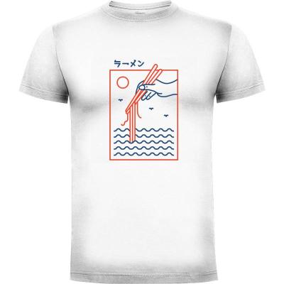 Camiseta Ramen Ocean - Camisetas Vektorkita