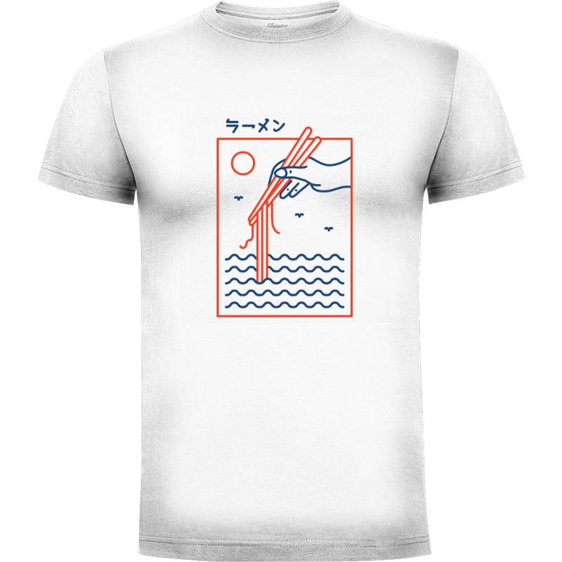 Camiseta Ramen Ocean
