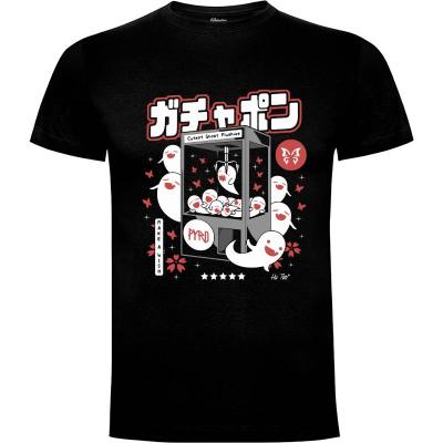 Camiseta Kawaii Ghost Plush Machine - Camisetas Logozaste