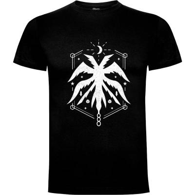 Camiseta Winged Tree Under The Moon Emblem - Camisetas Logozaste